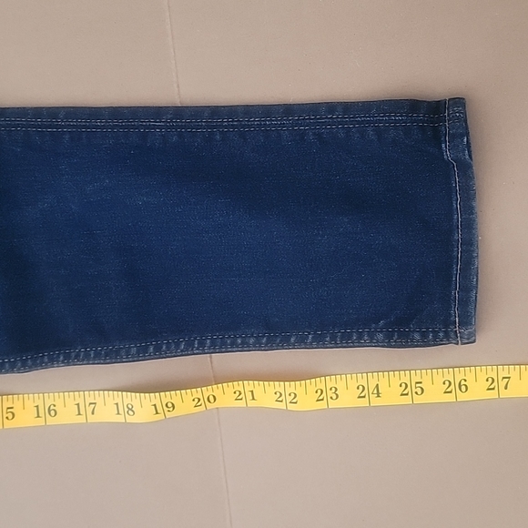 Hudson Jeans Collin Skinny NWOT Size 27 Waist Stretch Los Angeles  Dark Rinse - Picture 7 of 14